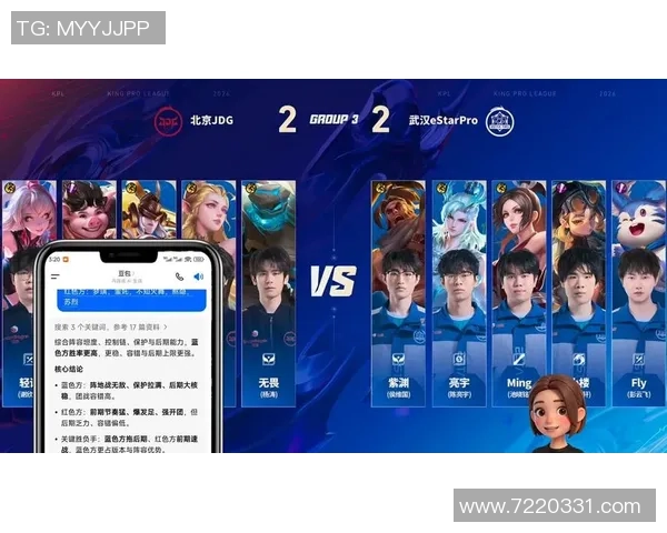 2026王者荣耀技术排行榜：JDG位居第4名